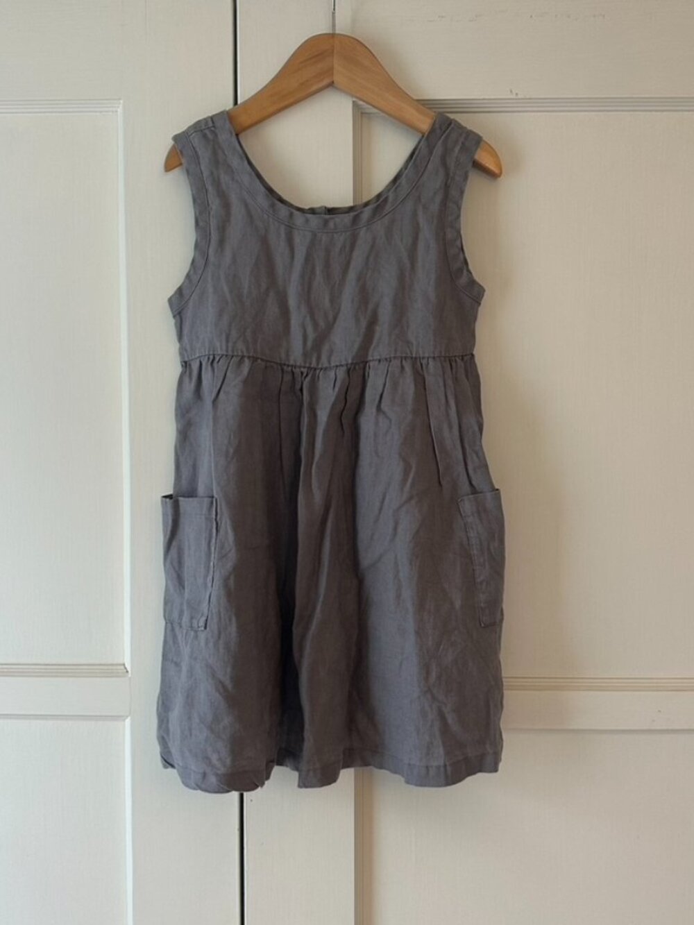 Luralu Girl's Linen Vera Dress